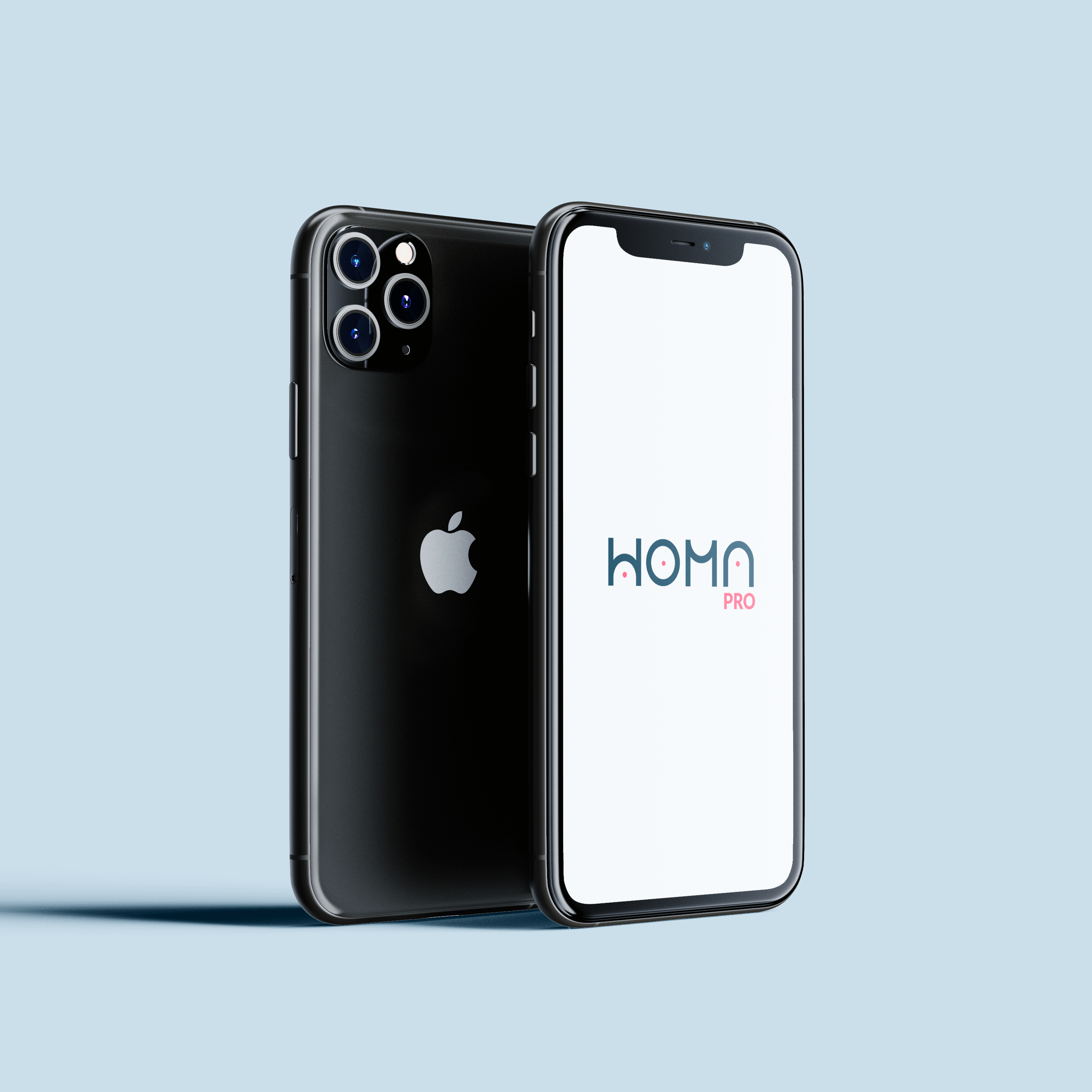 Application HOMA Pro sur smartphone