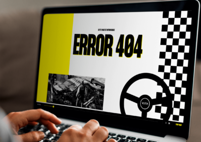 VIITA Race : la page Erreur 404
