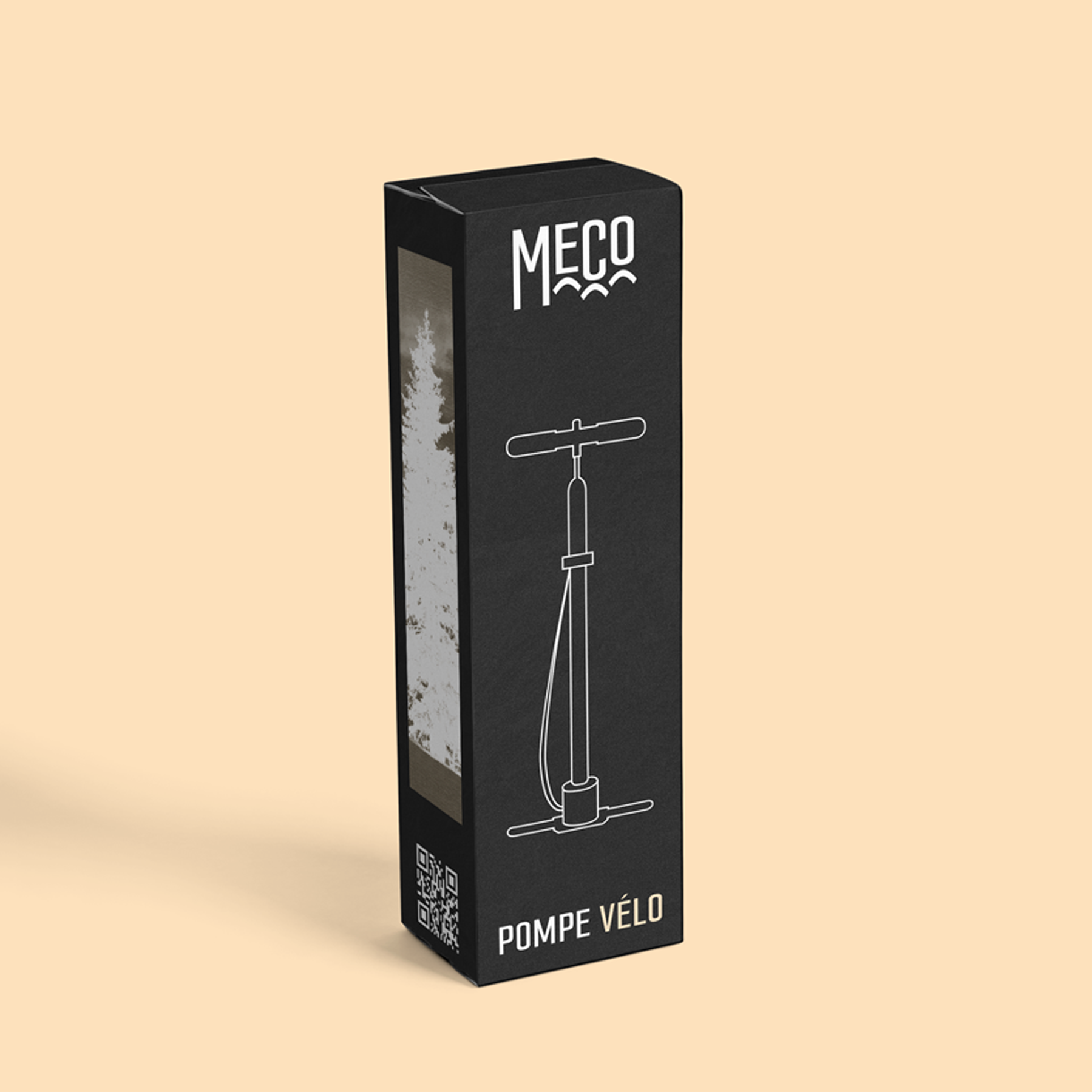 Packaging de la pompe à vélo MECO
